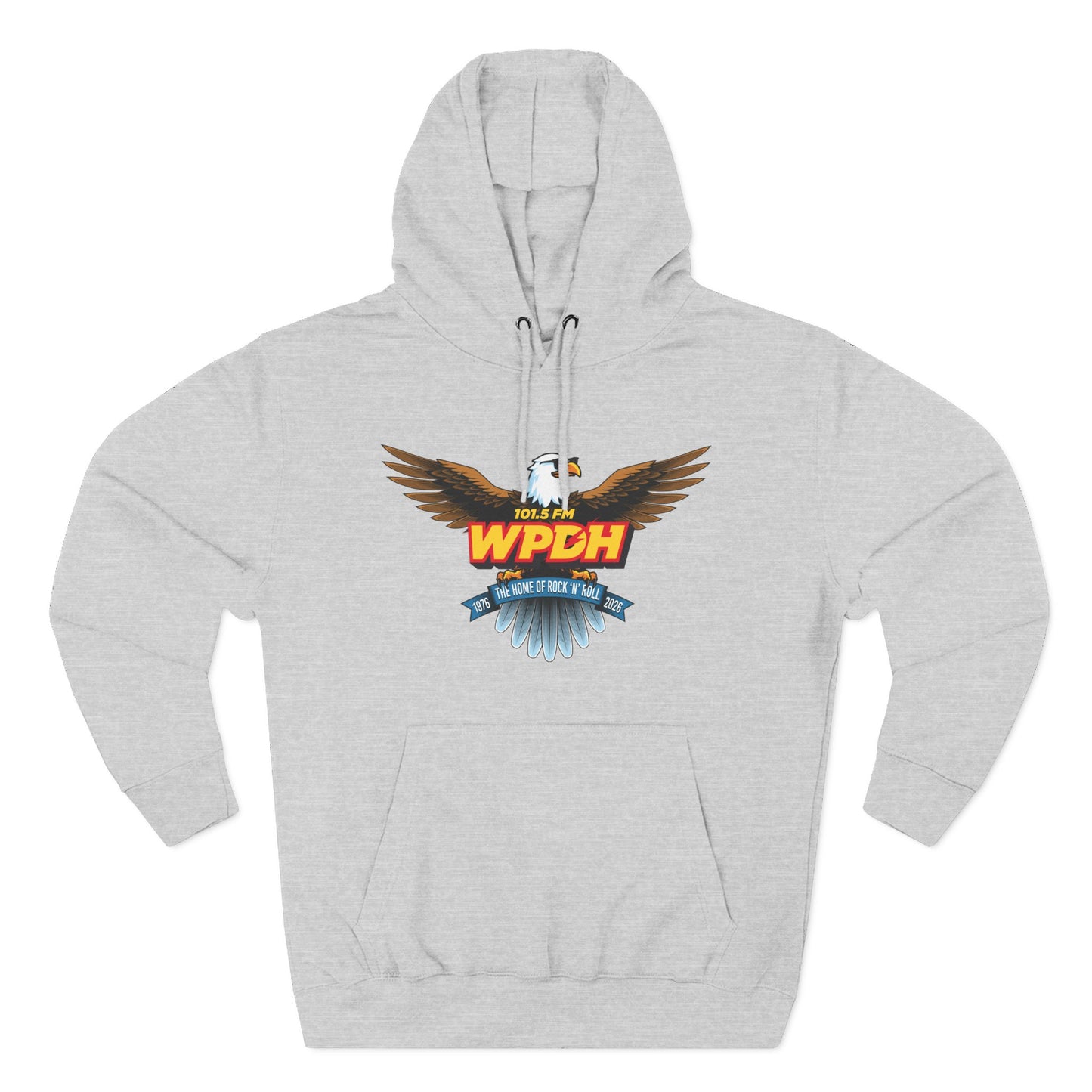 WPDH 50th Anniversary Three-Panel Fleece Hoodie