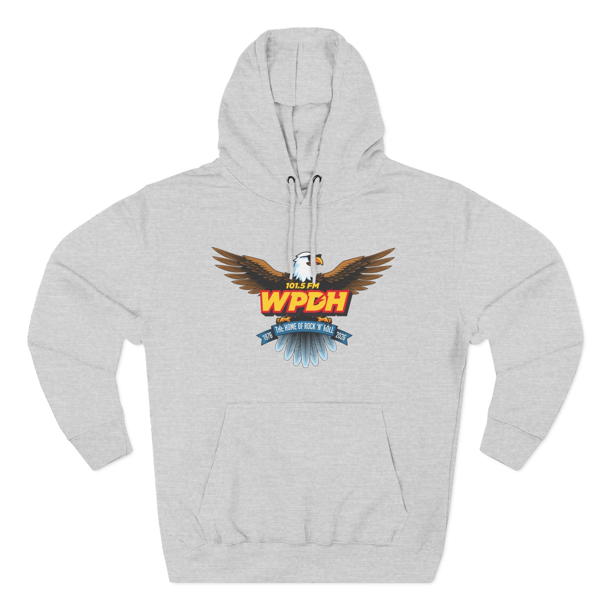 WPDH 50th Anniversary Three-Panel Fleece Hoodie