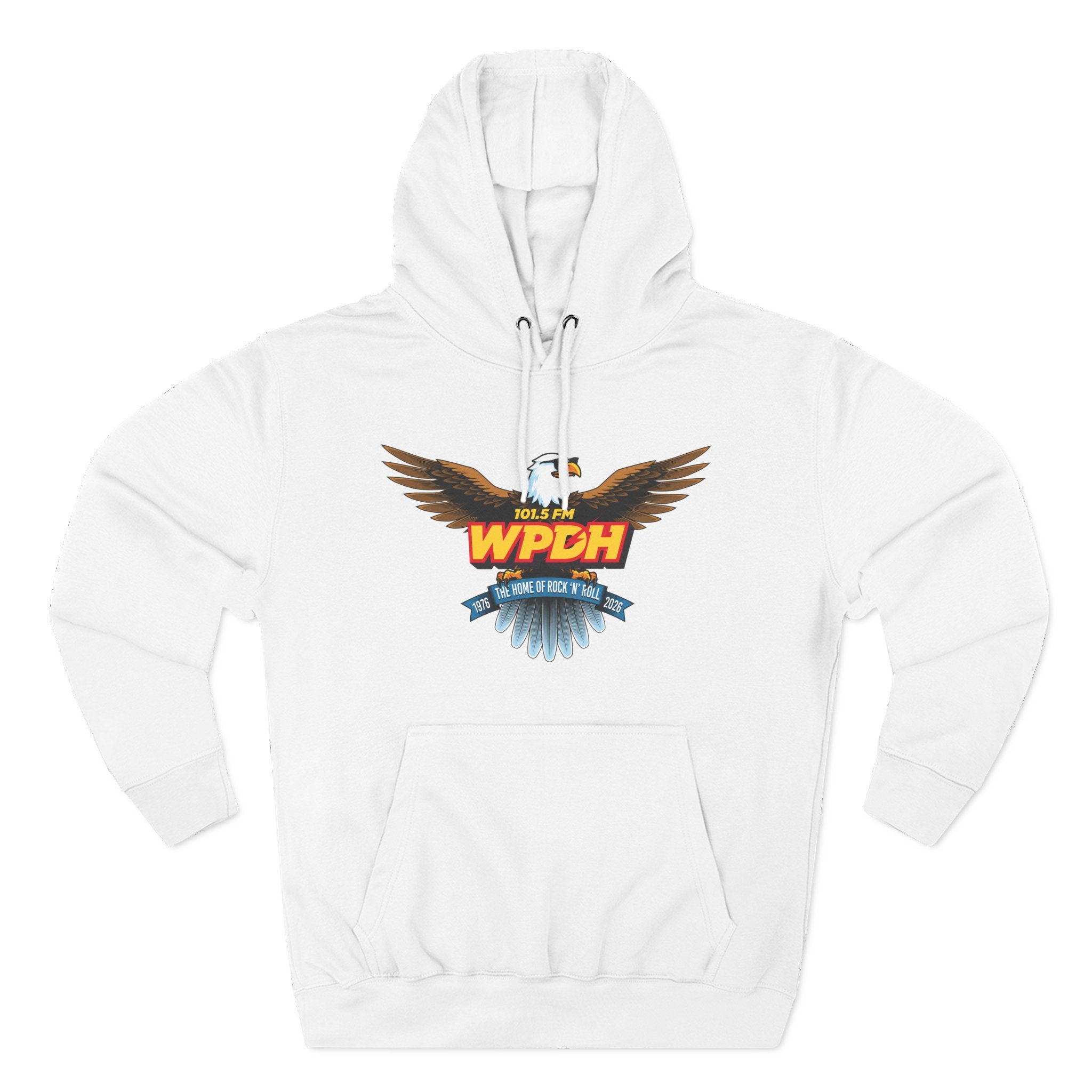 WPDH 50th Anniversary Three-Panel Fleece Hoodie