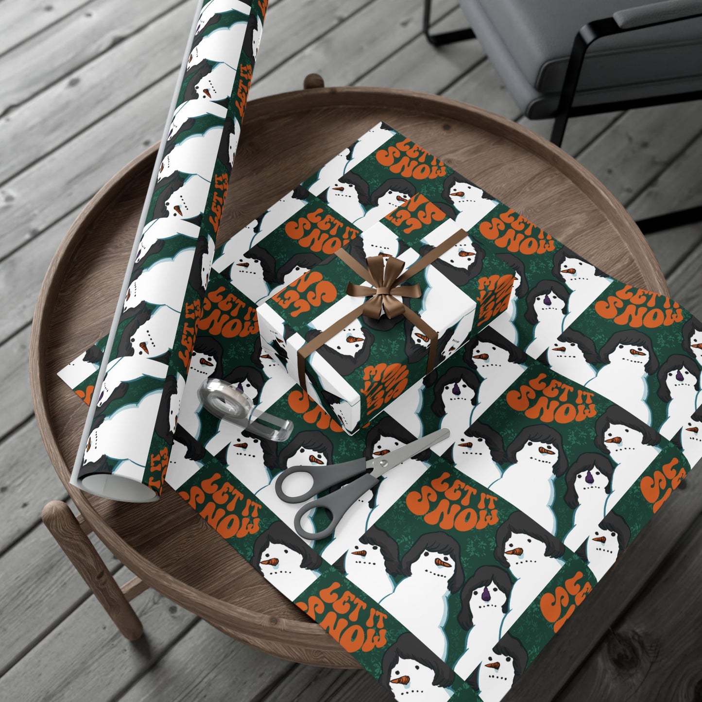 Let it Snow Gift Wrap Papers