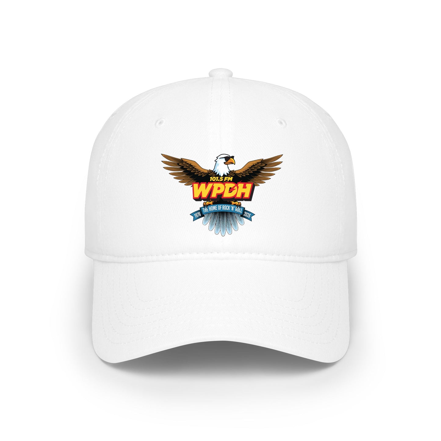WPDH 50th Anniversary Logo Low Profile Baseball Cap