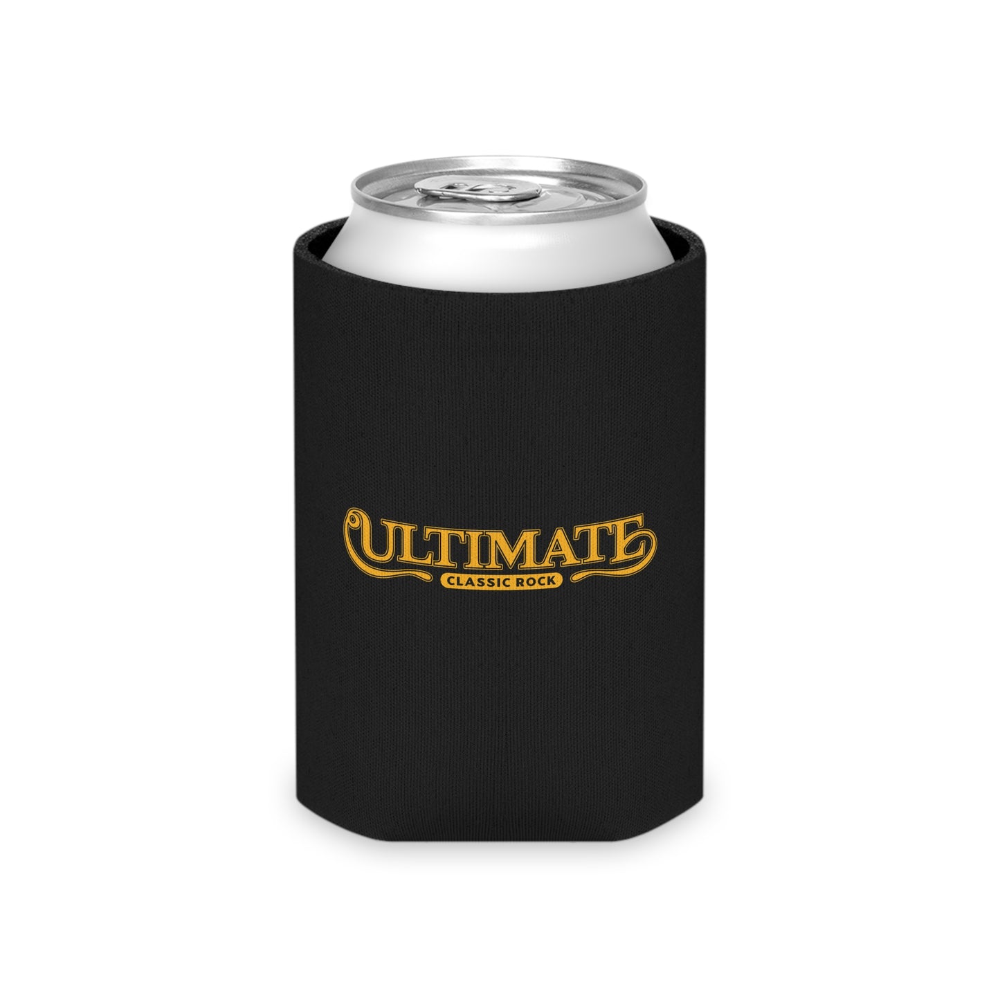 Ultimate Classic Rock Archive Logo Can Cooler (Yellow)