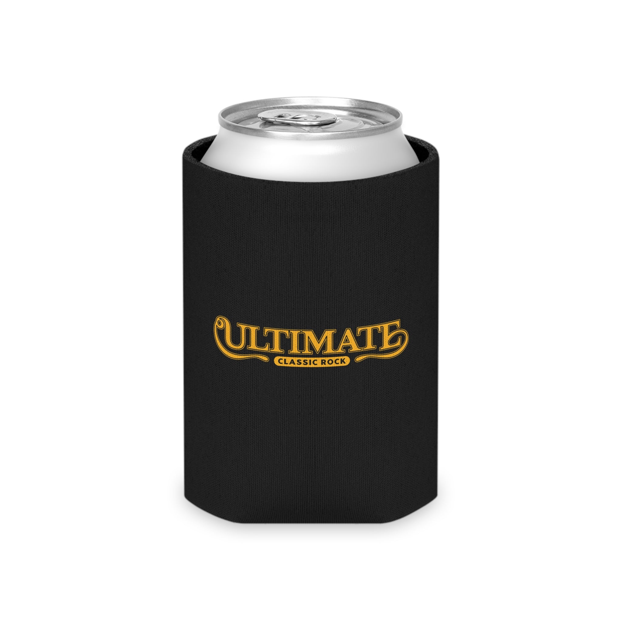 Ultimate Classic Rock Archive Logo Can Cooler (Yellow)