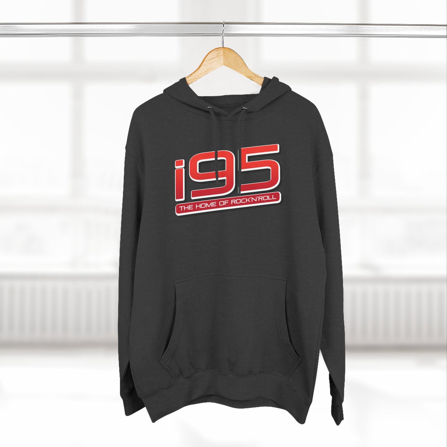 i95 Rock Three-Panel Fleece Hoodie