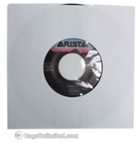 Bu S7P 45 Rpm Paper Sleeve Polylined 100 Cnt White - Bags Unlimited S7P - 7 IN 45RPM Paper Record Sleeve - Polylined - 100 Count