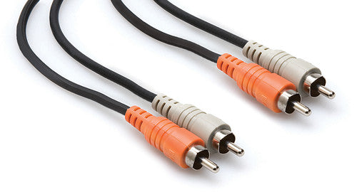 Hosa Stereo Interconnect Dual Rca to Same 1 M - Hosa CRA-203AU Stereo Interconnect Dual RCA to Same 3.3 Ft