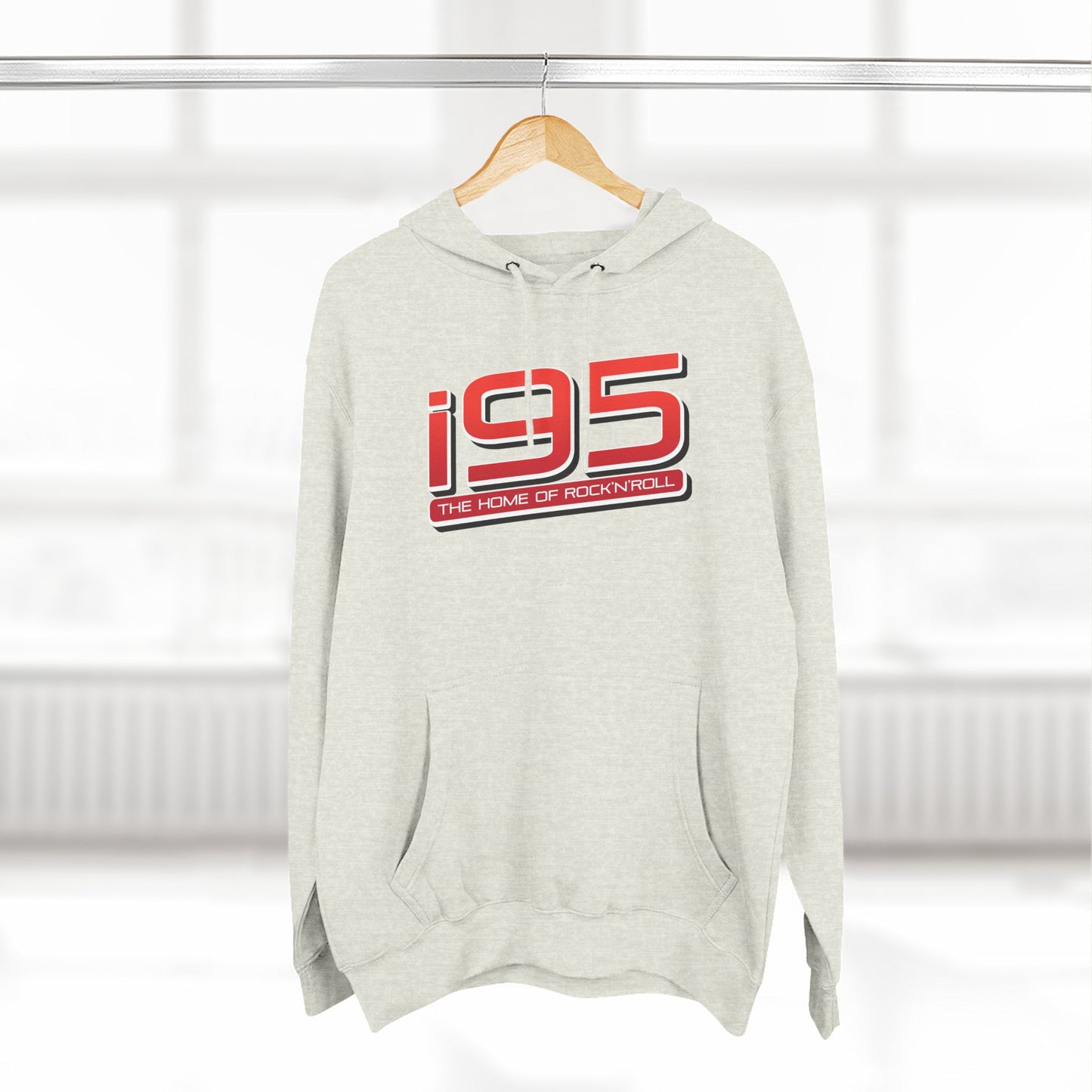 i95 Rock Three-Panel Fleece Hoodie