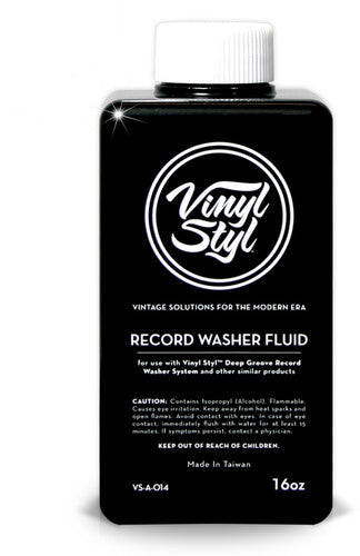 Vinyl Styl Vsw002 Deep Groove Washer Fluid 16Oz - Vinyl Styl® VS-W-002 Deep Groove Record Washer Fluid Refill 16oz
