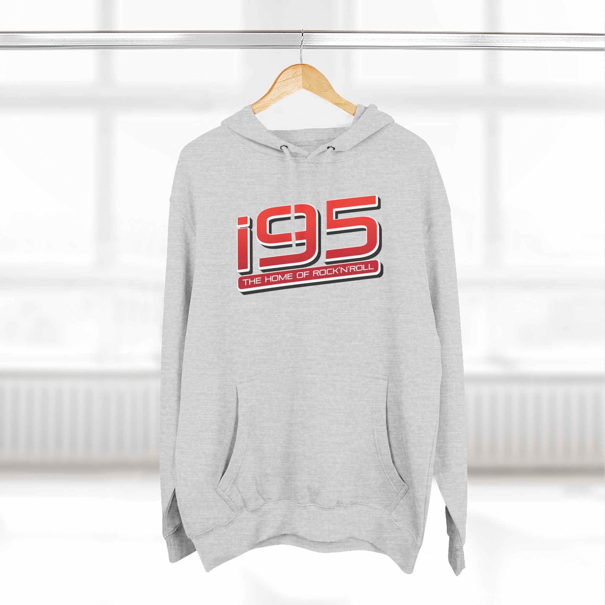i95 Rock Three-Panel Fleece Hoodie