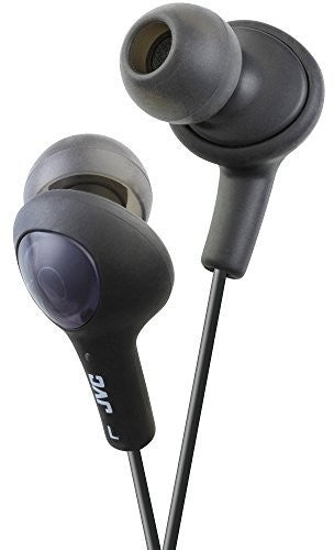 Jvc Hafx5B Gumy Plus Earbuds Black - JVC HAFX5B GUMY Plus Earbuds (Black)