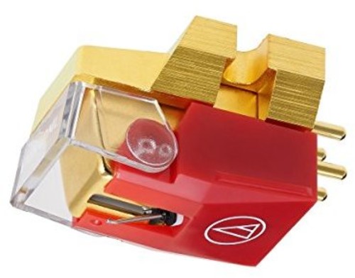 Audio Technica Vm740Ml Phono Cartridge - Audio Technica VM740ML Dual Moving Magnet Phono Cartridge  (Gold/Red)