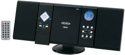 Jensen Jen-Jmc-180a Wall Mountable Vertical Loadin - JENSEN JEN-JMC-180A Wall Mountable Vertical Loading CD Player with Stereo Speakers