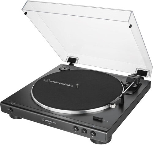 Audio-Technica AT-LP60X Audio Technica Fully Automatic Belt-Drive Turntable (Black)