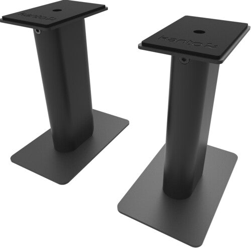 Kanto Sp9 Universal Desktop Speaker Stands Black - Kanto SP9 Universal Desktop Speaker Stands - 9 Inch - 2 Pack - Steel (Black)
