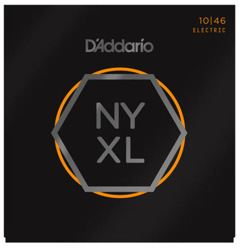 Daddario Nyxl1046 Nickel El Gtr Str Reg Lgt 10-46 - D'Addario NYXL1046 Nickel Wound Electric Guitar Strings Regular Light 10-46