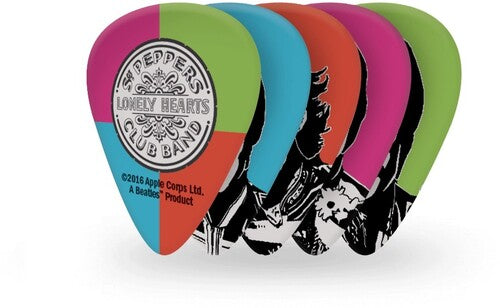 Daddario 1Cwh2-10B6 Picks Lgt 10P Beatles Splhcb - D'Addario Signature 1CWH2-10B6 Picks Light 10 Pack Beatles Sgt Peppers Lonely Hearts Club Band