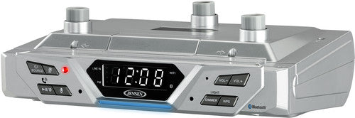 Jensen Jas725 Und Cab Bt Music Sys W/Alexa Silver - Jensen JAS-725 Under Cabinet Bluetooth  Music System - Alexa Tap to Talk Silver