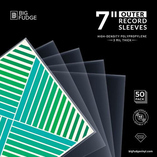 Big Fudge - Big Fudge Bfos7x50us 7in Outer Slv 50 Pack Clear