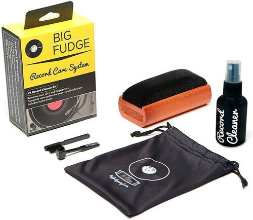 Big Fudge Bfrc101Us 4/1 Rcrd Care and Cleaning Kit - Big Fudge BFRC101US 4-in-1 Vinyl Record Care Kit