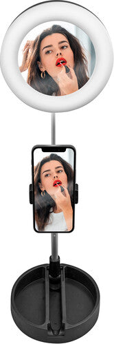 Bluestone Sk14Bk Vlogger Compact Kit W/Foldable Cs - Bluestone SK14-BK Vlogger Compact Kit With Foldable Case with Mirror USB Power