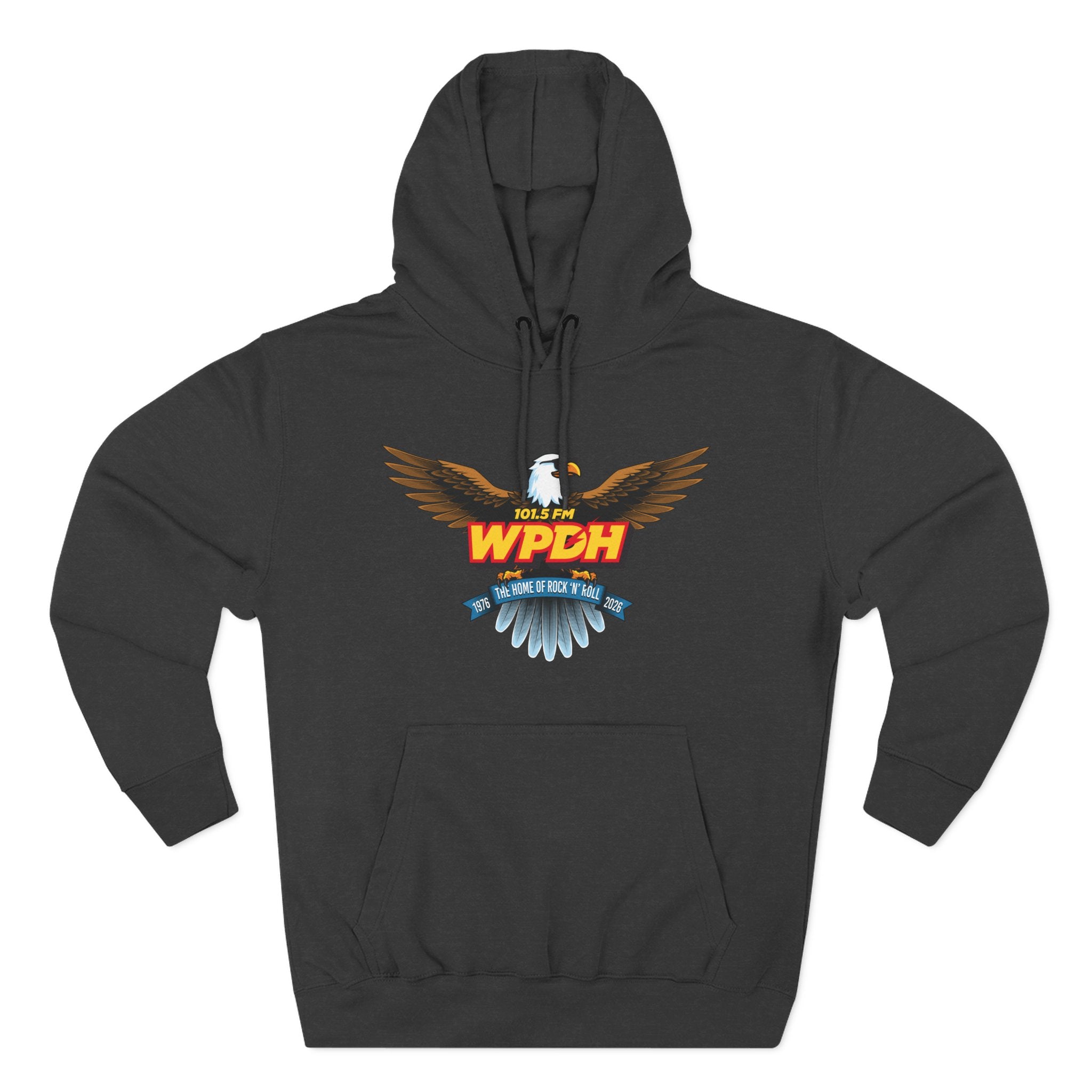 WPDH 50th Anniversary Three-Panel Fleece Hoodie