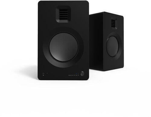 Kanto Tuk Bluetooth 260W Bookshelf Speakers Black - Kanto TUK Bluetooth Wireless 260 Watt Powered Bookshelf Speakers - Pair (Matte Black)