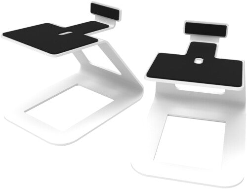 Kanto SE6W Desktop Speaker Stands Lrg Spk Pair Wht - Kanto SE6W Elevated Desktop Speaker Stands for Large Speakers - Pair (White)