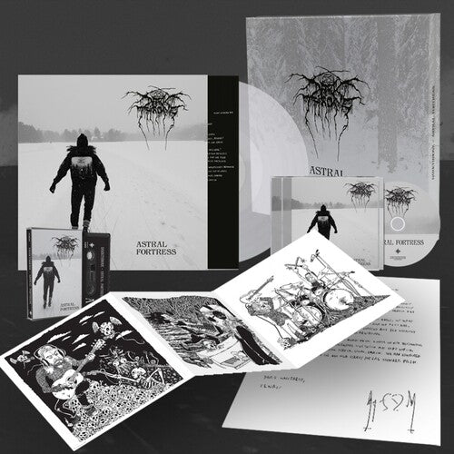 Darkthrone - Astral Fortress - Peaceville Store Exclusive Deluxe Edition, 140gm Clear Vinyl/CD/Cassette/A4 Letter/Art Prints