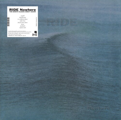 Ride - Nowhere - Ltd Transparent Curacao Blue Vinyl