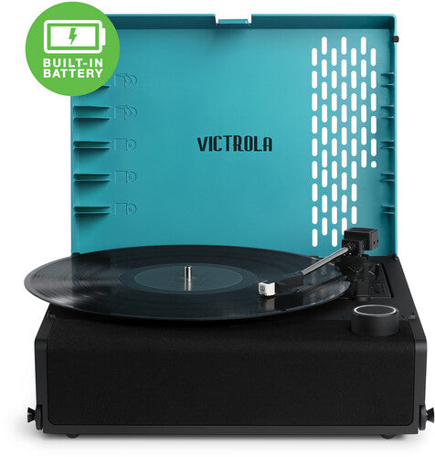 Victrola VSC-750SB-BLU Revolution GO Portable Record Player: Blue