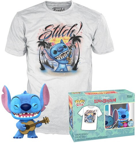 FUNKO POP! & TEE: Lilo & Stitch - Ukelele Stitch (FL)