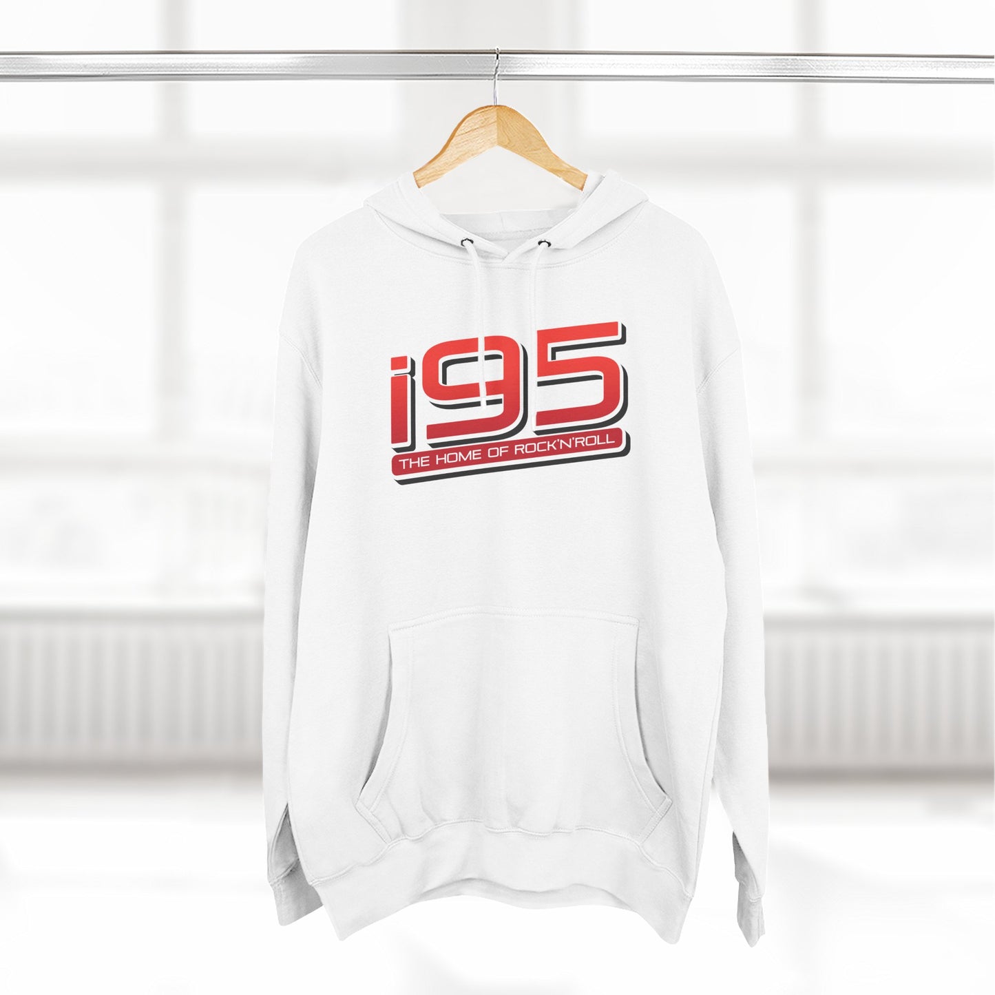 i95 Rock Three-Panel Fleece Hoodie