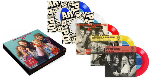 ABBA - Ring Ring: 50th Anniversary - Colored 7-Inch Vinyl Boxset