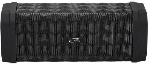 Ilive Isbw303B Duro Bt Ixp5 Speaker Rechrgable Blk - iLive ISBW303B Duro Bluetooth IXP5 Water Resistant Speaker Rechargeable (Black)