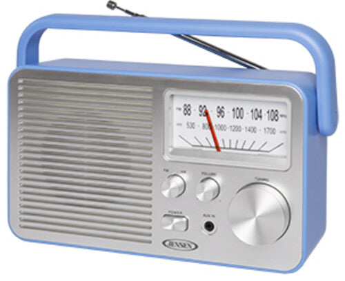 Jensen Mr750Bl Personal Am/Fm Radio Blue - Jensen MR750BL Personal AM/FM Radio Blue (Blue)