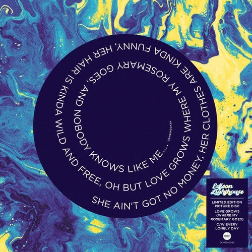 Edison Lighthouse - Love Grows (Where My Rosemary Goes) - Picture Disc 7-Inch Vinyl