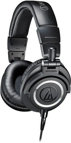 Audio Technica Ath-M50X Pro Monitor Headphones Blk - Audio Technica ATH-M50X Professional Studio Monitor Headphones - PRO Audio (Black)