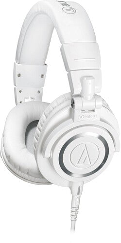Audio Technica Ath-M50Xwh Pro Monitor Headphones W - Audio Technica ATH-M50XWH Professional Studio Monitor Headphones - PRO Audio (White)