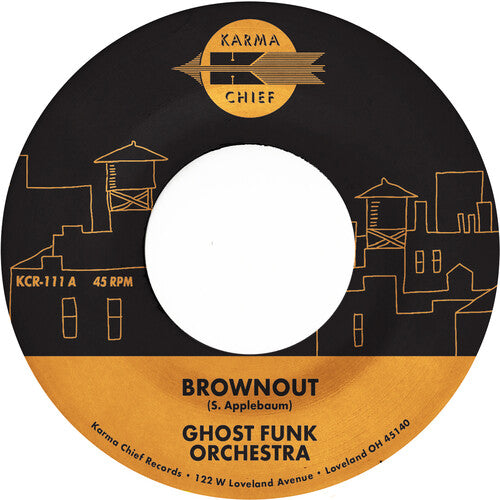 Ghost Funk Orchestra - Brownout / Boneyard Baile - Fire Red