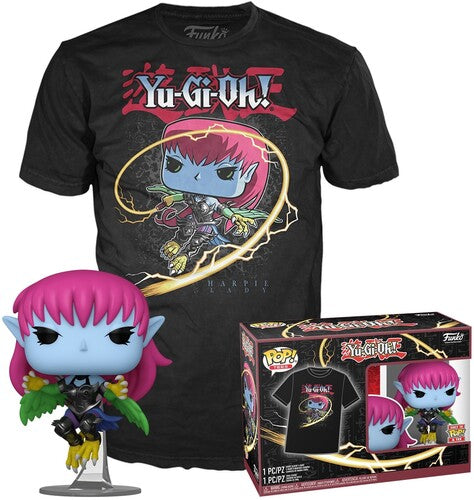 FUNKO POP! & TEE: Yu-Gi-Oh! - Harpie Lady (BK)