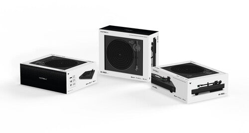 Victrola VPT-1500-BLK Onyx Bluetooth Hi-Res Audio Turntable (Black)