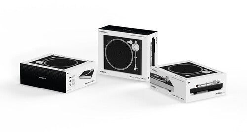 Victrola VPT-2500-BSL Carbon Bluetooth Hi-Res Audio Turntable (Black/Silver)