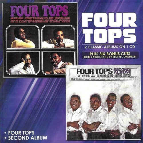 Four Tops - 2 Classic Albums On 1 Cd Plus Six Bonus Cuts
