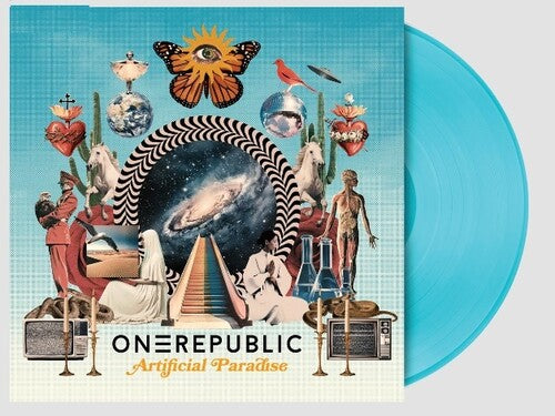 OneRepublic - Artificial Paradise - Limited 'Sea Breeze' Blue Colored Vinyl with Alternate Cover Artwork