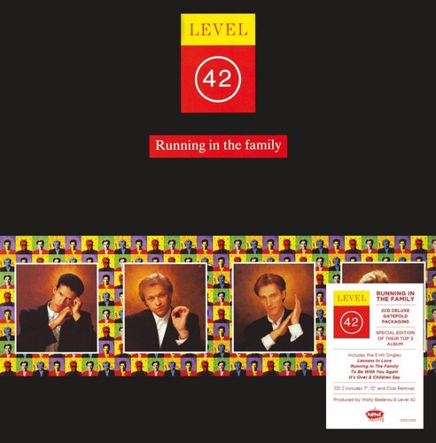Level 42 - Running In The Family - Deluxe Gatefold Packaging
