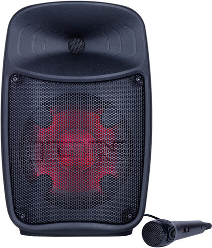 Ion Ipa156 Pro Glow Express Prtbl Bt Spkr 150W Blk - Ion IPA156 Pro Glow Express Portable Bluetooth Speaker 150 Watts With Lights & Microphone Black