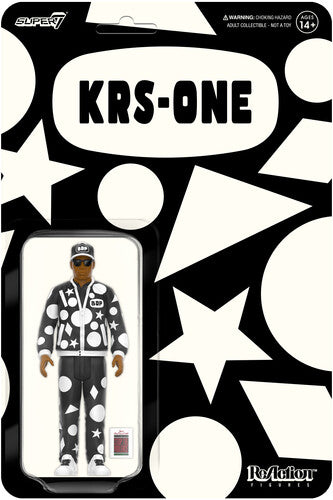 Krs-One Reaction Wave 2 - Krs-1 (Self Destruction) - Super7 - KRS-One - ReAction Figures Wv2 - KRS-1 (Self Destruction)
