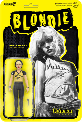 Blondie Figures Wave 02 - Debbie Harry (Vultures) - Super7 - Blondie - ReAction Figures Wv2 - Debbie Harry (Vultures)