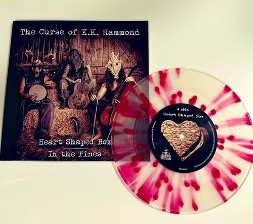 K.K. Hammond - Heart Shaped Box / In The Pines - White Rabbit With Ruby Tuesday Splatter Vinyl