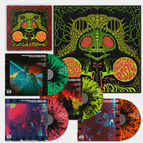 King Gizzard and the Lizard Wizard - King Gizzard - Live in Los Angeles '24 (4LP Splatter Vinyl Box Set)